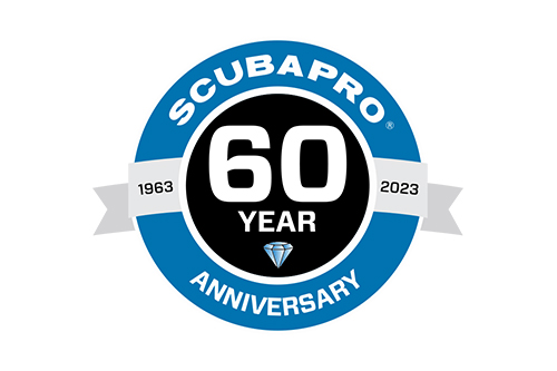 SCUBAPRO 60 Year Anniversary emblem
