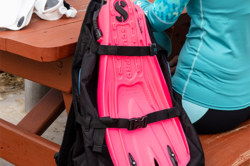 GO Sport Fins in Pink
