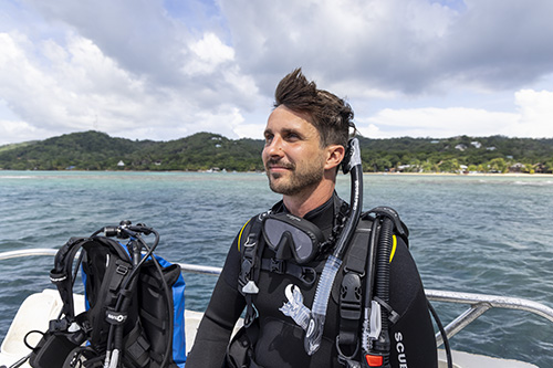 Snorkeler with Fusion Dry